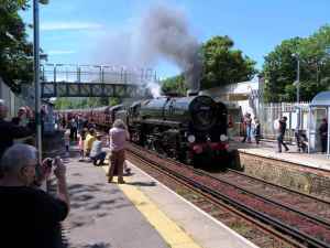 Steam at London Road