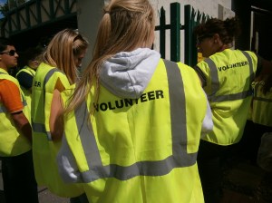 All set with our volunteer jackets